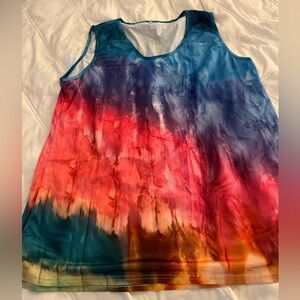 Tye-dye XL women’s top SHEIN.